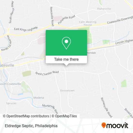 Eldredge Septic map
