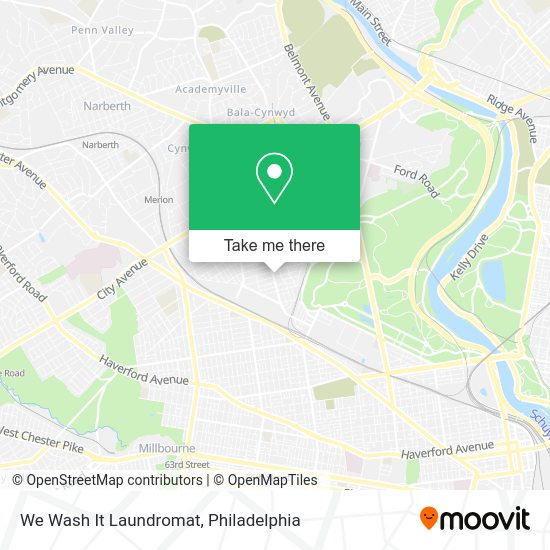 Mapa de We Wash It Laundromat