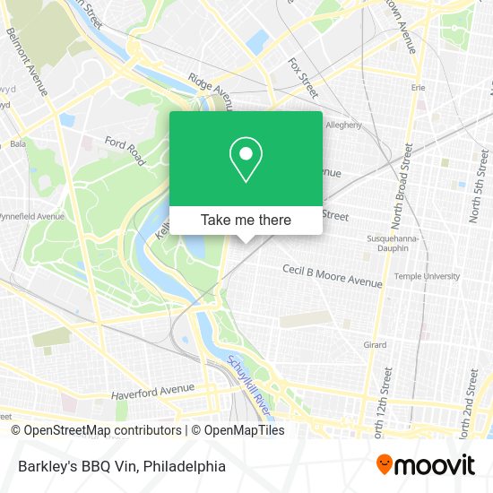 Mapa de Barkley's BBQ Vin