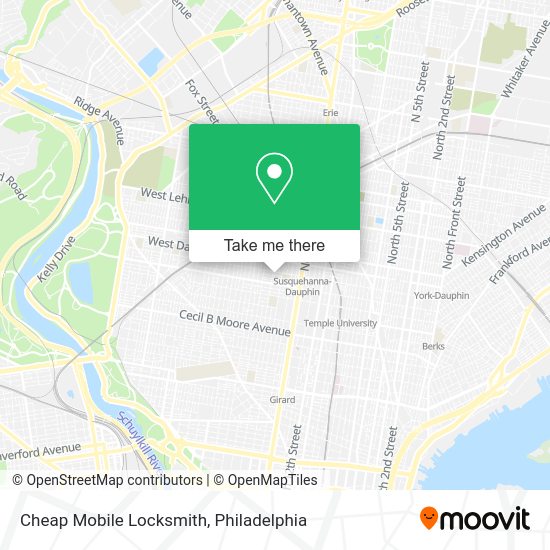 Mapa de Cheap Mobile Locksmith