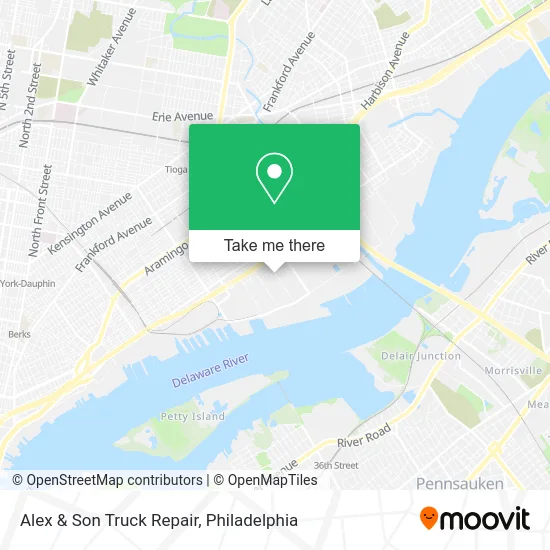 Alex & Son Truck Repair map