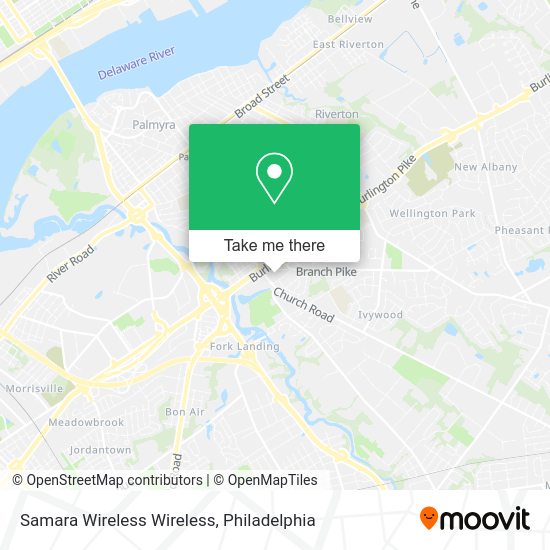 Mapa de Samara Wireless Wireless