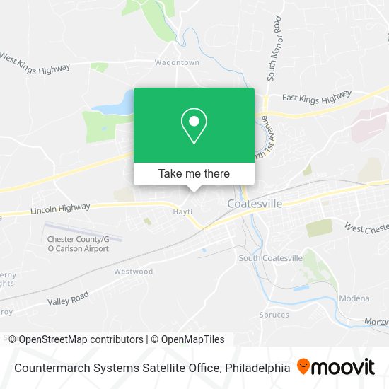 Countermarch Systems Satellite Office map