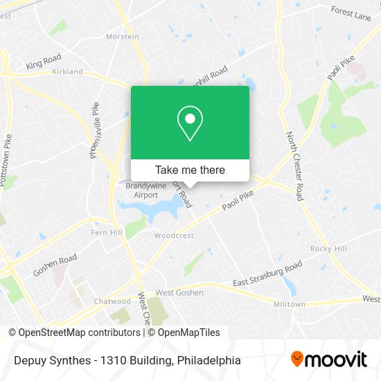 Depuy Synthes - 1310 Building map