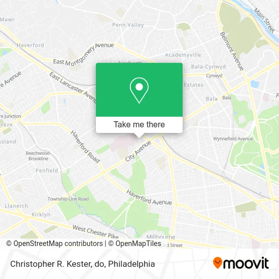 Christopher R. Kester, do map