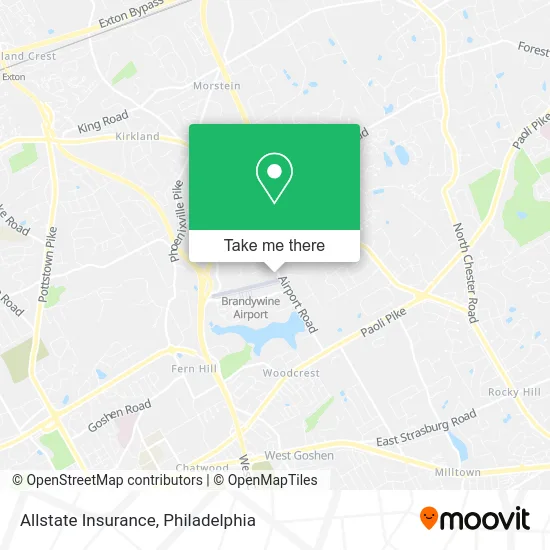 Allstate Insurance map