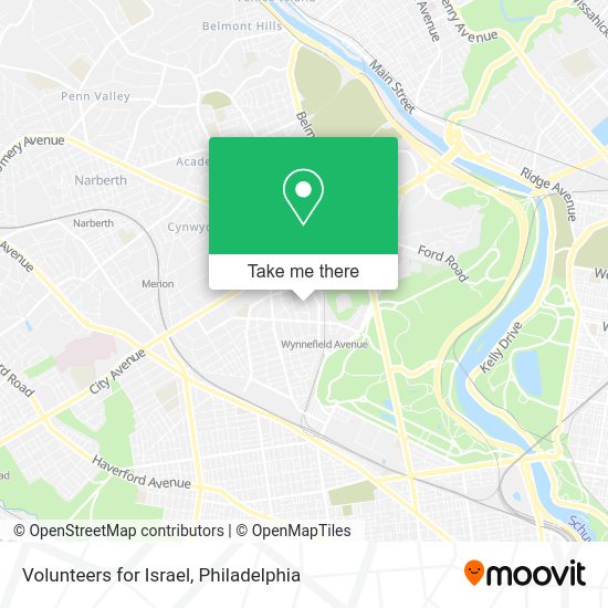 Volunteers for Israel map