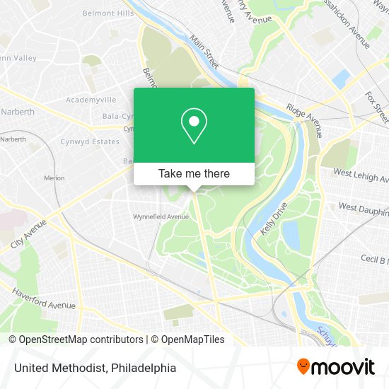 Mapa de United Methodist