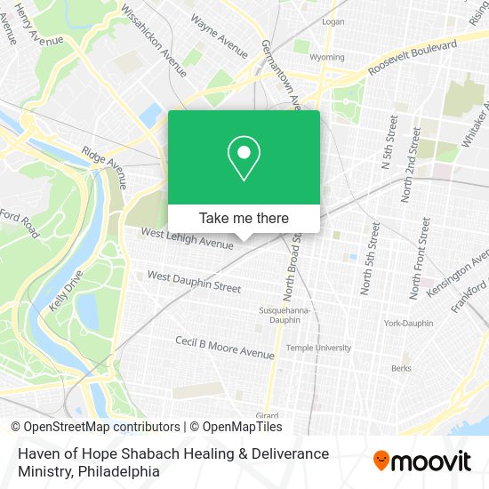 Mapa de Haven of Hope Shabach Healing & Deliverance Ministry