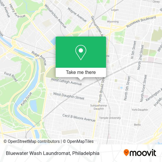 Bluewater Wash Laundromat map