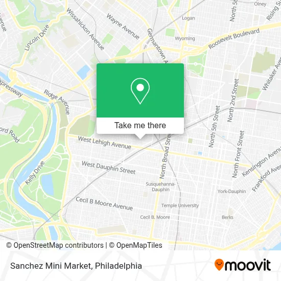 Sanchez Mini Market map