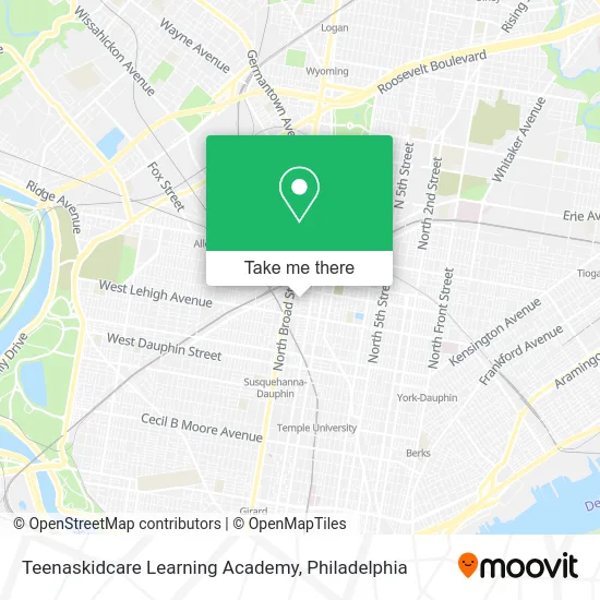 Teenaskidcare Learning Academy map