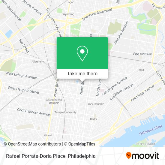 Rafael Porrata-Doria Place map