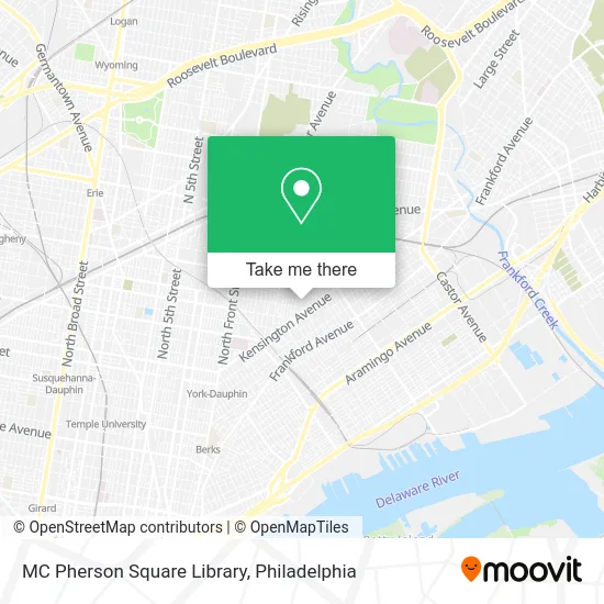 MC Pherson Square Library map