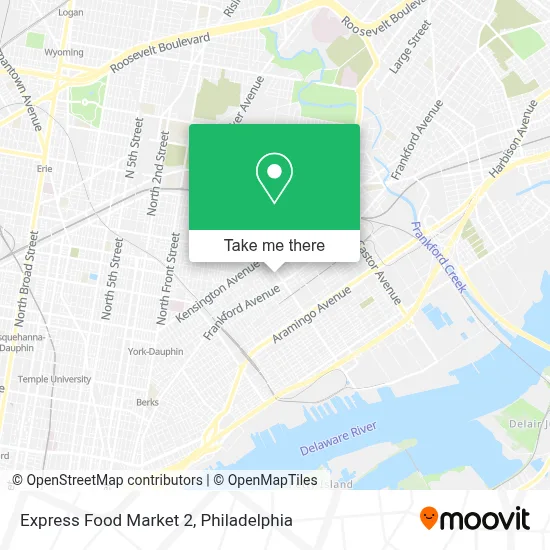 Express Food Market 2 map