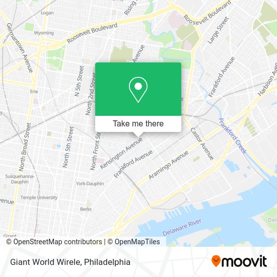 Mapa de Giant World Wirele