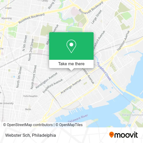 Webster Sch map