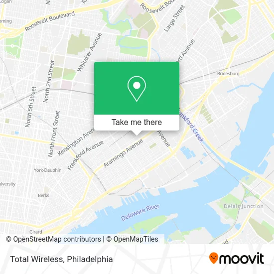 Total Wireless map