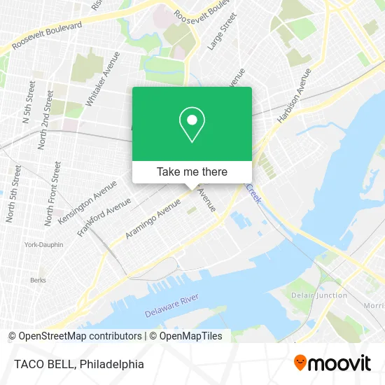 Mapa de TACO BELL