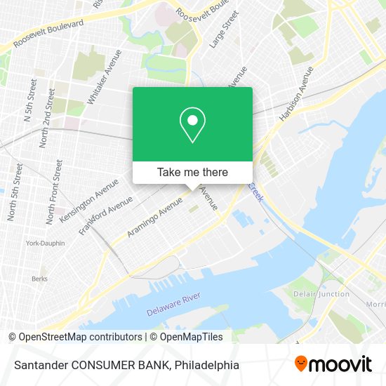 Santander CONSUMER BANK map