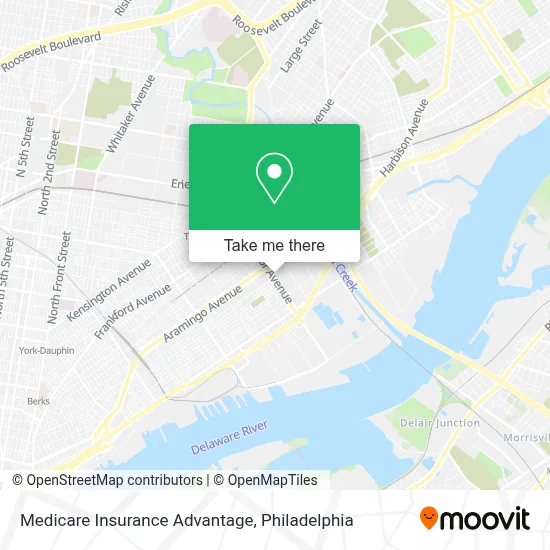 Medicare Insurance Advantage map