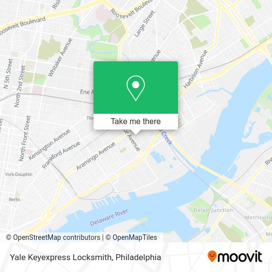 Mapa de Yale Keyexpress Locksmith