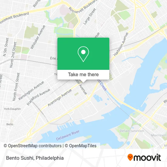 Bento Sushi map