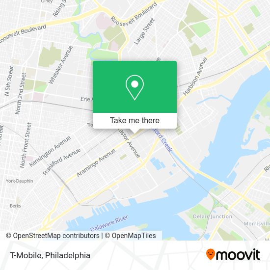 Mapa de T-Mobile