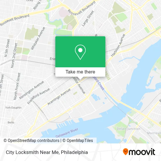 City Locksmith Near Me map