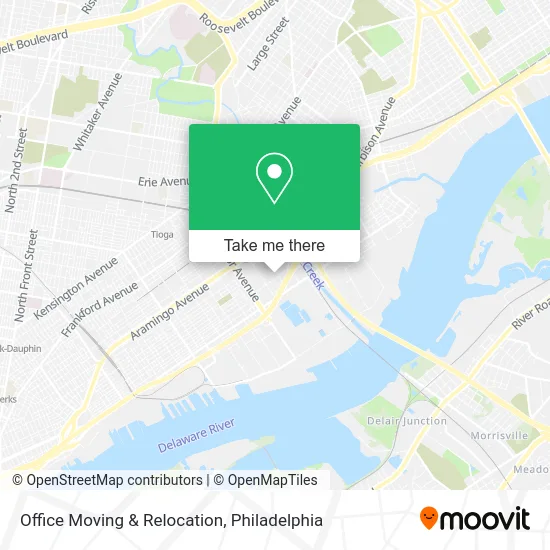 Office Moving & Relocation map