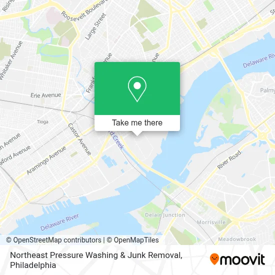 Northeast Pressure Washing & Junk Removal map