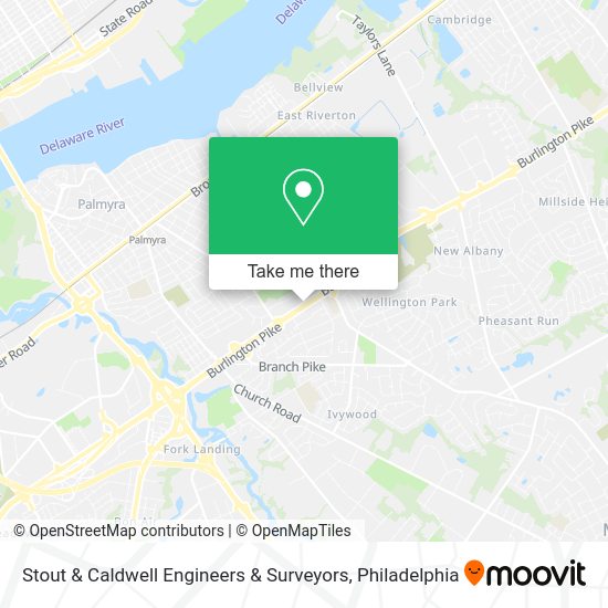 Stout & Caldwell Engineers & Surveyors map