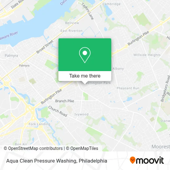 Aqua Clean Pressure Washing map
