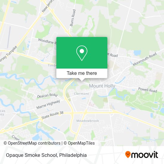 Opaque Smoke School map