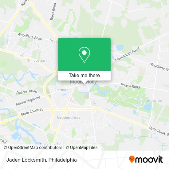 Jaden Locksmith map