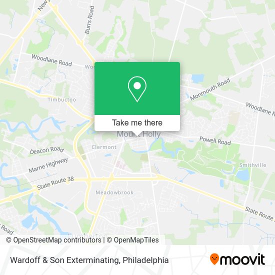 Mapa de Wardoff & Son Exterminating