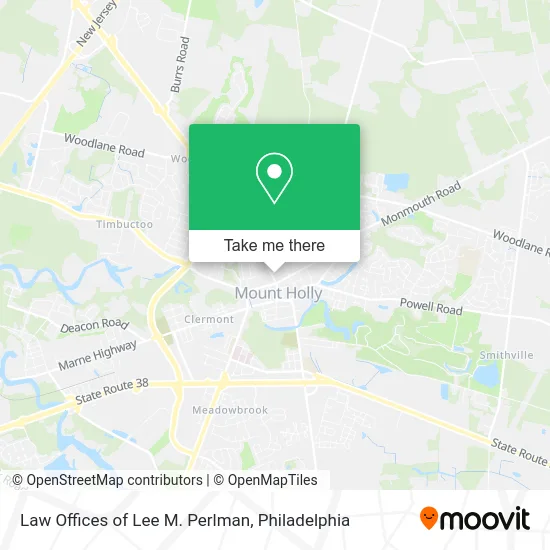 Law Offices of Lee M. Perlman map