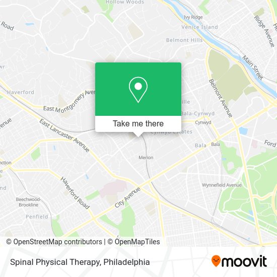 Mapa de Spinal Physical Therapy