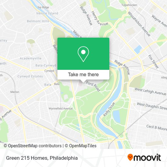 Mapa de Green 215 Homes