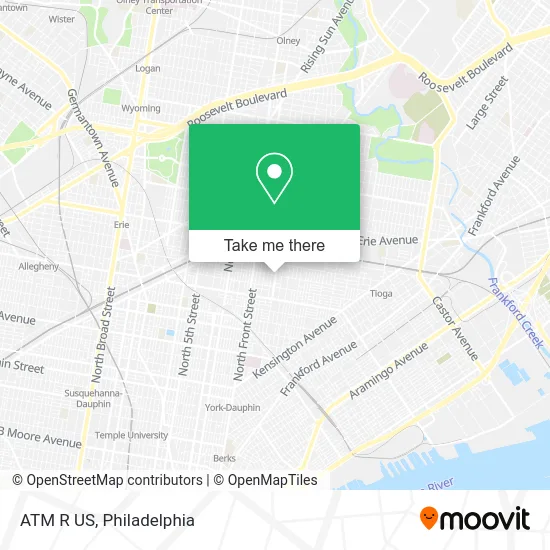 Mapa de ATM R US