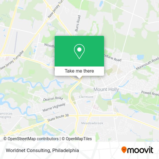 Mapa de Worldnet Consulting