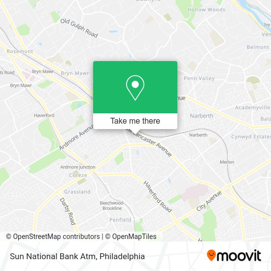 Sun National Bank Atm map