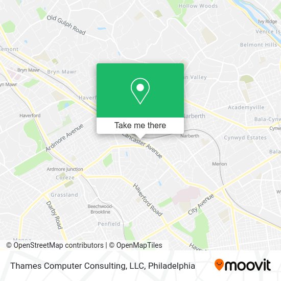 Mapa de Thames Computer Consulting, LLC