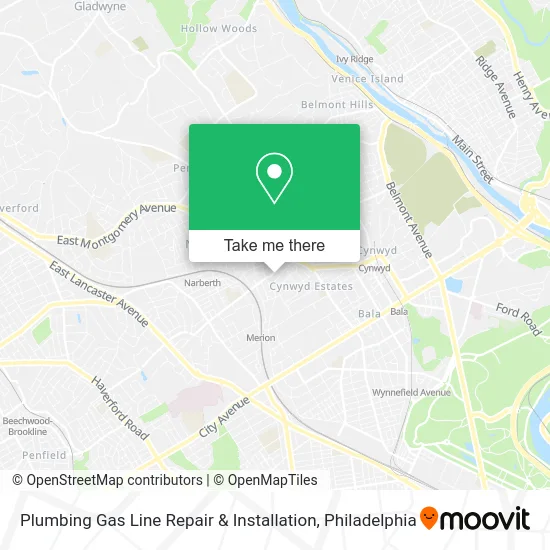 Plumbing Gas Line Repair & Installation map