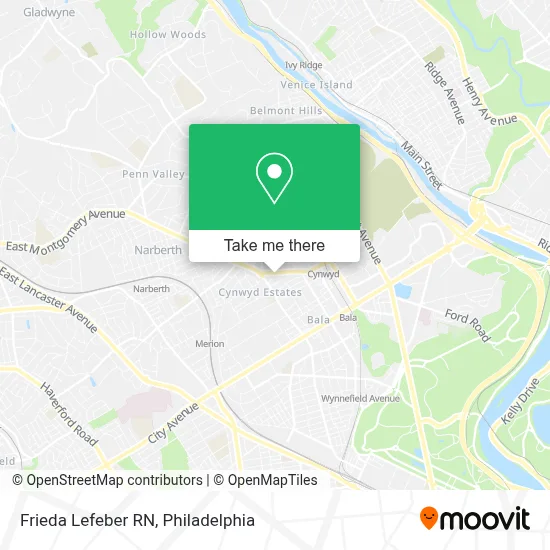 Frieda Lefeber RN map