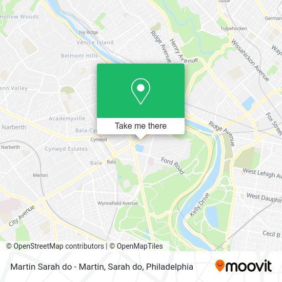Mapa de Martin Sarah do - Martin, Sarah do