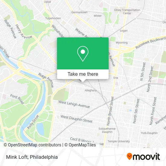 Mink Loft map