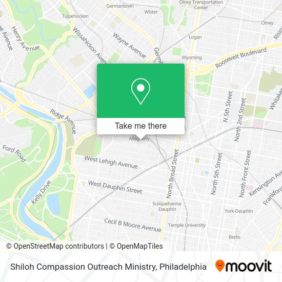 Shiloh Compassion Outreach Ministry map