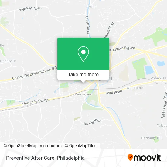 Preventive After Care map