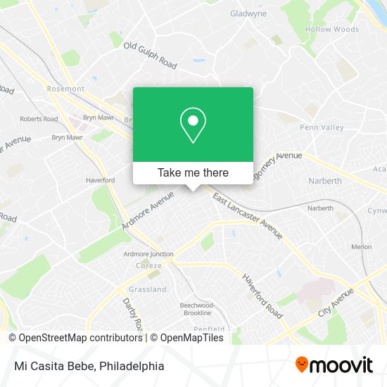 Mi Casita Bebe map
